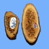 Cross stitch Wooden Scripture Plaque